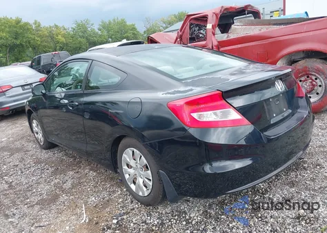 2012 Honda Civic Lx from USA, damaged, VIN 2HGFG3B5XCH555796